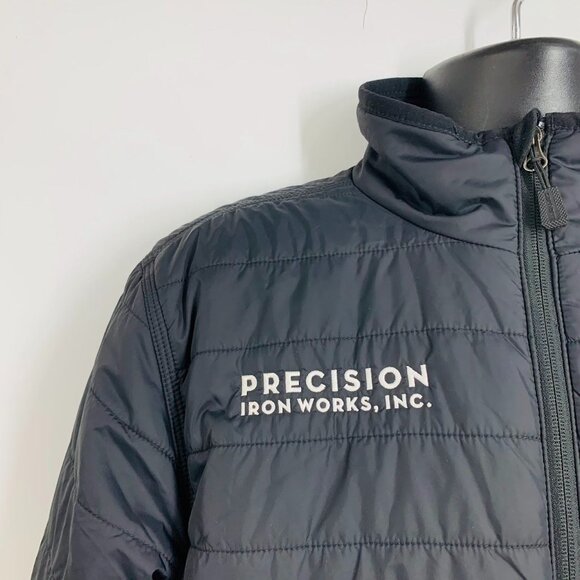 Carhartt Men's Gilliam Precision Iron Branded Full Zip Puffer Jacket Size M - Picture 3 of 13